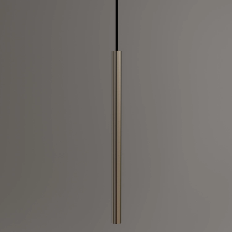 подвесной светильник трубочка из меди диаметром 30 мм и длиной 500 мм, артикул ST30500, бренд Almox